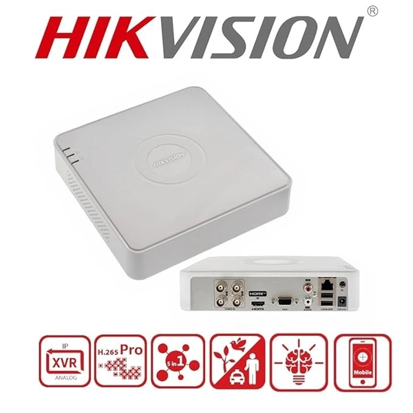 HIKVISION DVR REGULAR - 4 CHANNEL, 2MP