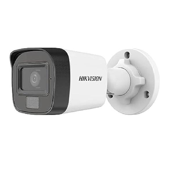 HIKVISION Hikvision 2MP Hybrid HD Bullet Camera With Audio Dual Light - Dual Light, 2MP