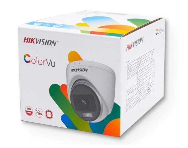 HIKVISION Hikvision 2MP ColorVu HD Dome Camera with Audio - ColorVu, 2MP