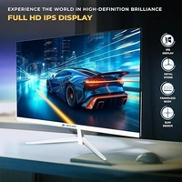 LAPCARE Gaming LED Monitor LM22WHD-SP - 22" (54.61CM) With In-Built Speaker, FHD Display|Refresh Rate 60Hz|1920 X 1080| 16:9 Aspect Ratio, Response 5ms |Metal Stand & VGA+ HDMI Ports (3 Year Warranty) - LM22WHD-SP, LAPCARE, 22 inch