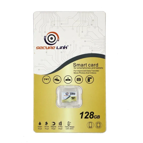 MSD - Securelink Micro SD Memory Card 128GB - 128GB, Securelink