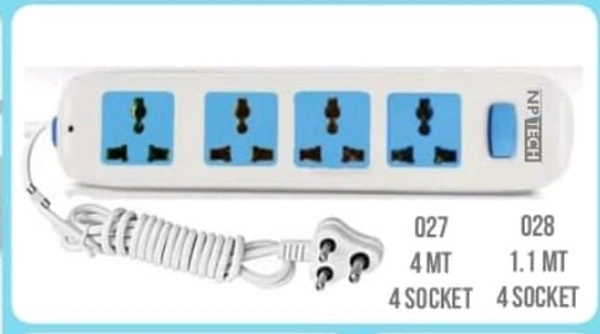 NPTECH PREMIUM SPIKE GUARD 4 SOCKET - 028 (1.5 YARD)