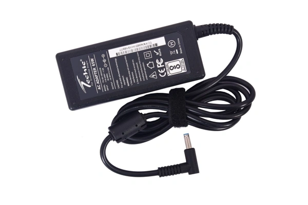 LAPTOP ADAPTER for HP BLUE PIN 65W Compatible - TECHIE, 65W, BLUE PIN