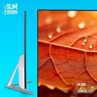 ZEBRONICS A25FHD LED Monitor, 25 inch (63.23cm), 250 nits, 100Hz, FHD, 1920x1080, HDMI, VGA, Ultra Slim Bezel, Built-in Speakers, Metal Stand, Wall Mountable - ZEBRONICS, 25 inch