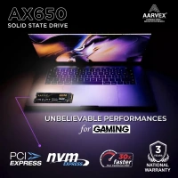 Internal SSD NVMe - 128GB, AARVEX