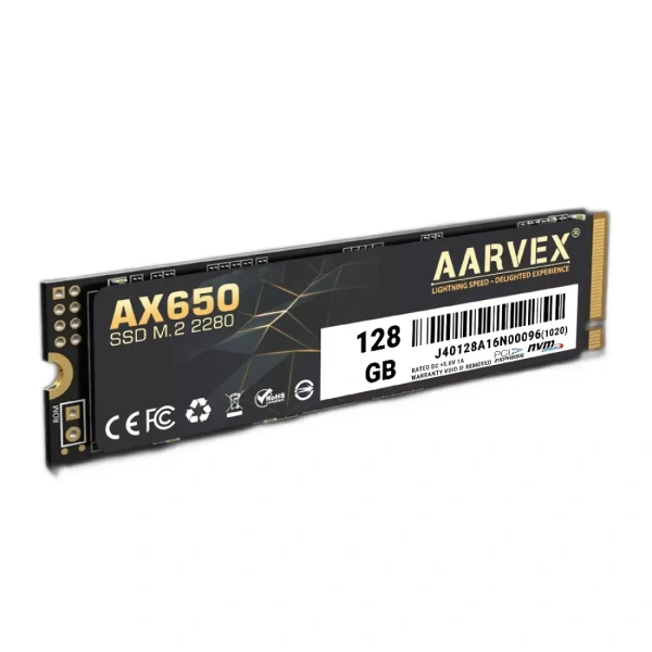 Internal SSD NVMe - 128GB, AARVEX