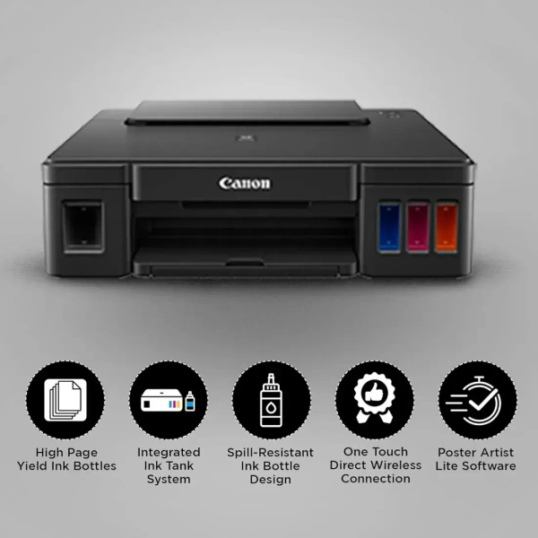 CANON Canon Ink Tank Color Printer PIXMA G3010 A4 Print Scan Copy WiFi - INKTANK, MULTIFUNCTION, COLOUR
