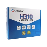 CONSISTENT Intel Chipset H310 DDR4 Motherboard For Intel 8th | 9th Gen With NVMe - CONSISTENT