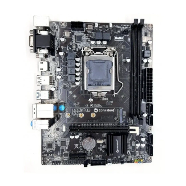 CONSISTENT Intel Chipset H310 DDR4 Motherboard For Intel 8th | 9th Gen With NVMe - CONSISTENT