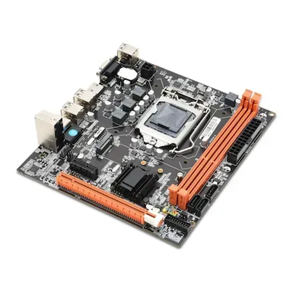 Intel Chipset H61 NVME Motherboard| Dual Channel DDR3 Max Memory Upto 16GB (8 GB x 2) RAM | CPU Supports LGA1155 Socket i3/i5/i7 series CPU - CONSISTENT