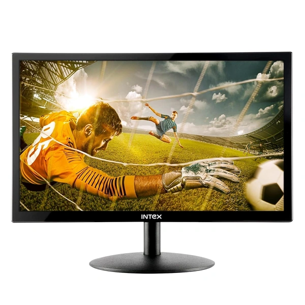 INTEX Intex HD LED 19 inch Backlit Panel Monitor (IT-1902) with 5ms Response Time, 60 Hz Refresh Rate, Anti-Glare Screen - 19 inch