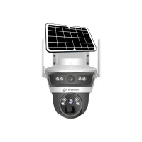 Secureye Solar 4G PTZ Camera 3mp + 3mp Dual lens (2 Way Audio) - 3MP+3MP