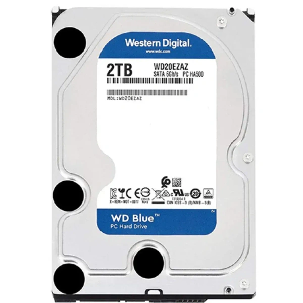 WD DESKTOP HARD DISK 2TB BLUE - 2TB, DESKTOP HDD, BLUE