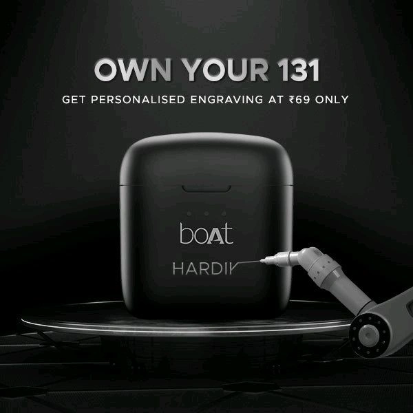 Boat Airdopes 131 - Gray