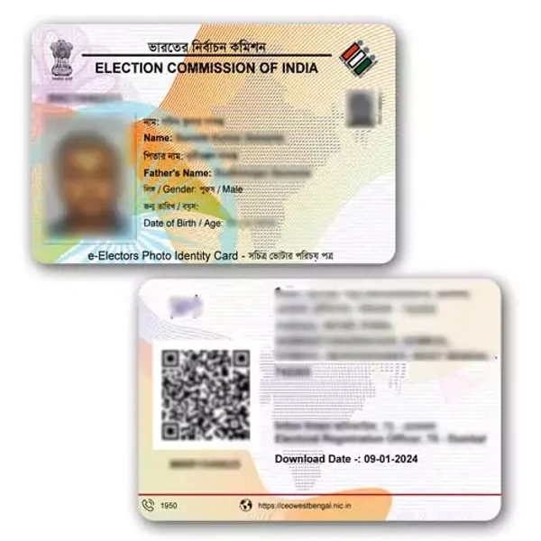 Download voter card without OTP : Voter card PDF