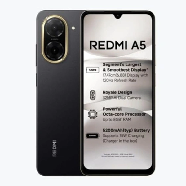 Mi A5 64GB Redmi A5 3/64 Just Black