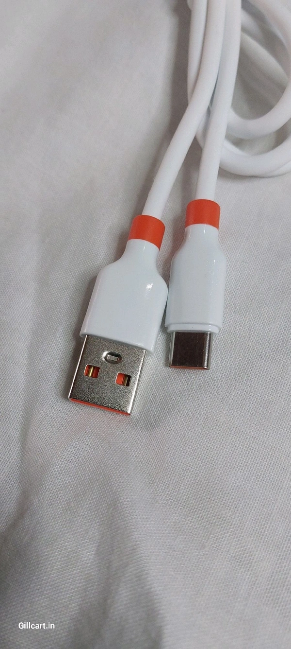 Type C Silicon Cable USB to C cable 1 meter