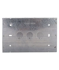 Anchor ANCHOR 21736 Metal GI Box Roma 16 Module, Silver, Standard - 16 M, Silver, NA