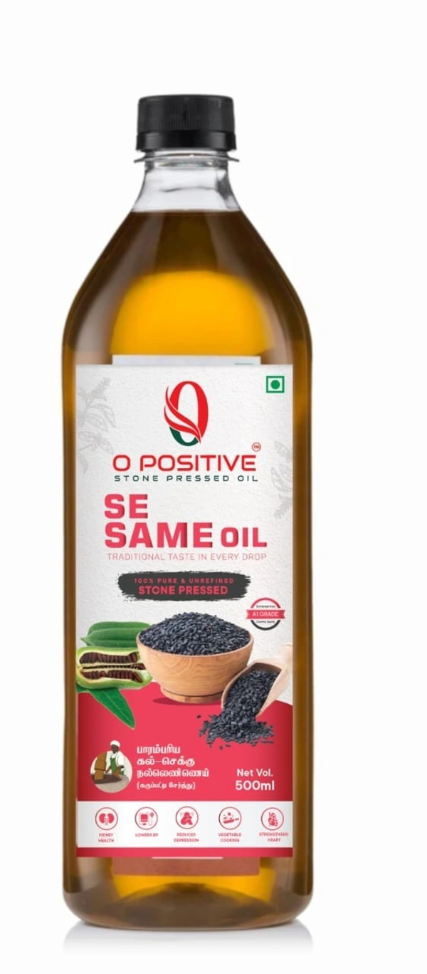 STONE PRESSED - SESAME OIL with PALM JAGGERY - 1L,2L,5L,1/2L,1/4L
