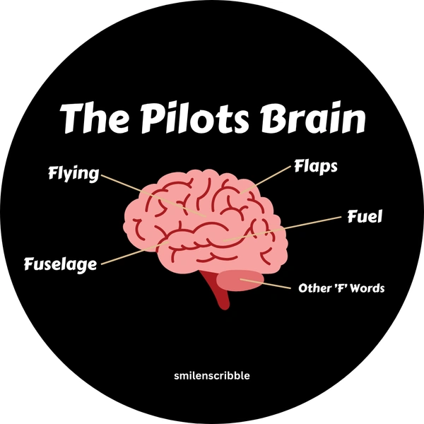 Pin cum Magnet - THE PILOT'S BRAIN