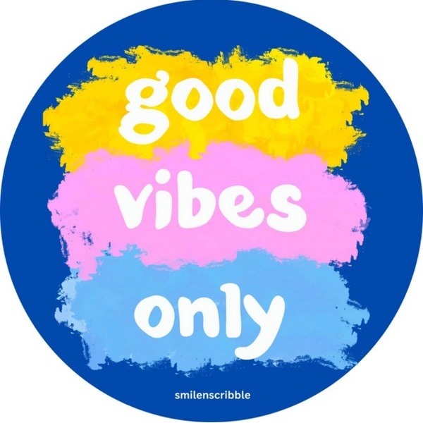 Pin cum Magnet - GOOD VIBES