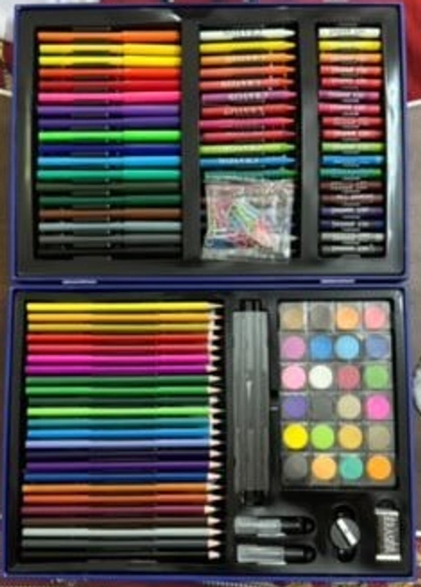 128 pieces colour kit art box
