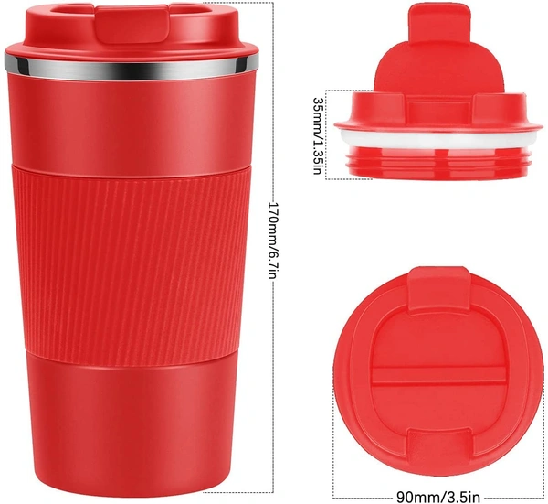 COFFEE MUG - Red, Gripper