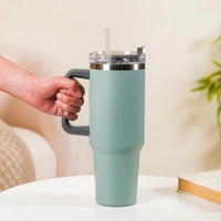 1200 Ml Sipper Stainless Steel - Mint Green