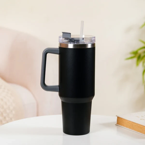 1200 Ml Sipper Stainless Steel - Black