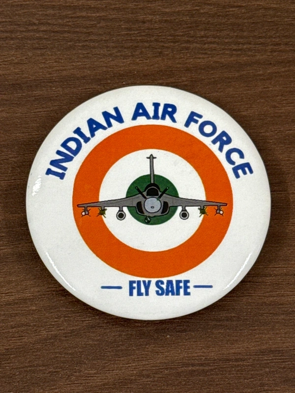 Pin cum Magnet - IAF -Fly Safe