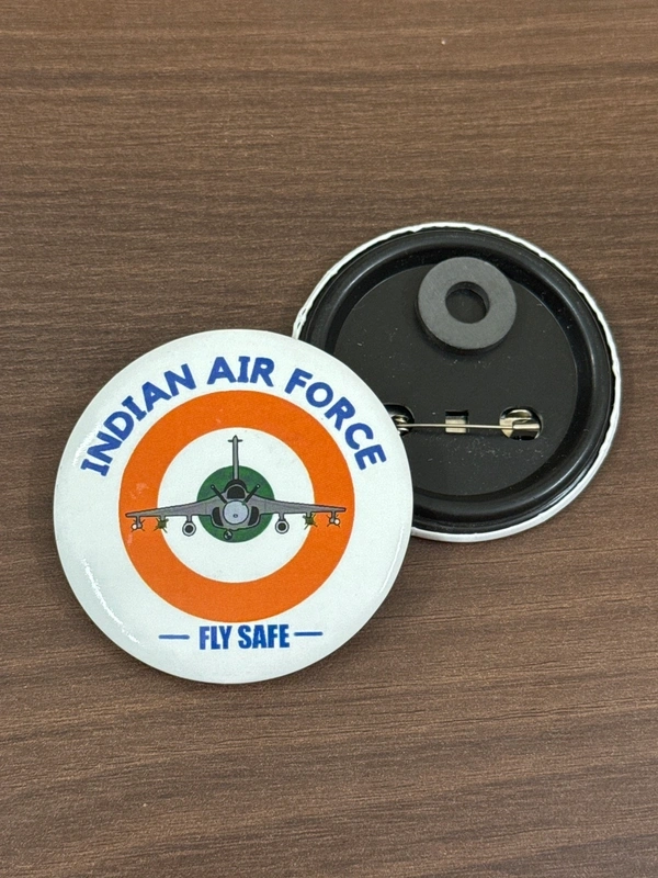 Pin cum Magnet - IAF -Fly Safe