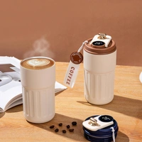 Fancy coffee mug - Insulated - cream