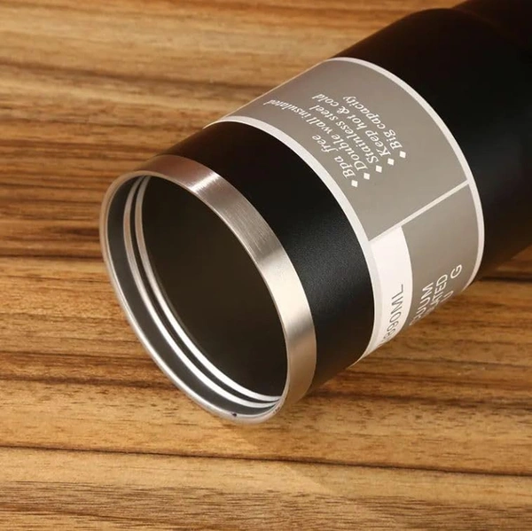 900 ML insulated Stainless Steel tumbler with handle and straw - Rhino