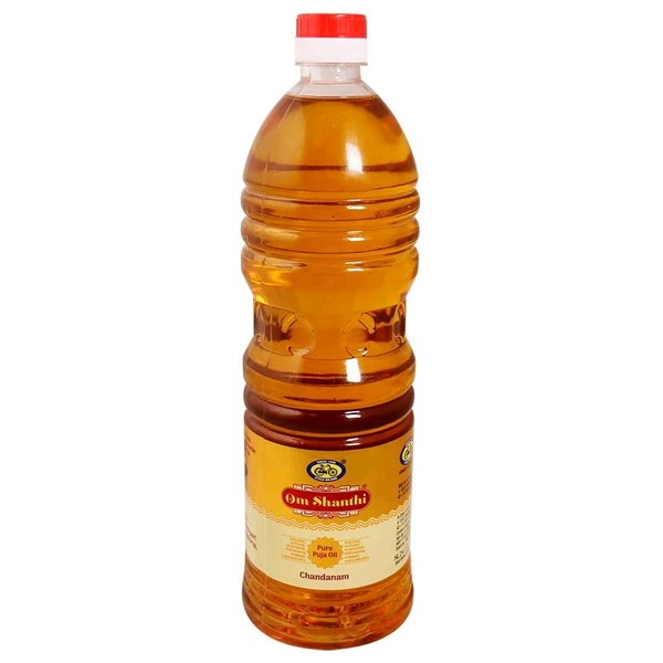 Cycle Om Shanti Chandanam Pooja Oil - 1Ltr