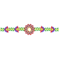 Blouse Design No :MSM - 415 - U Shape, Simple Border