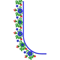 Blouse Design No :266053 - Full Sleeve, U Shape