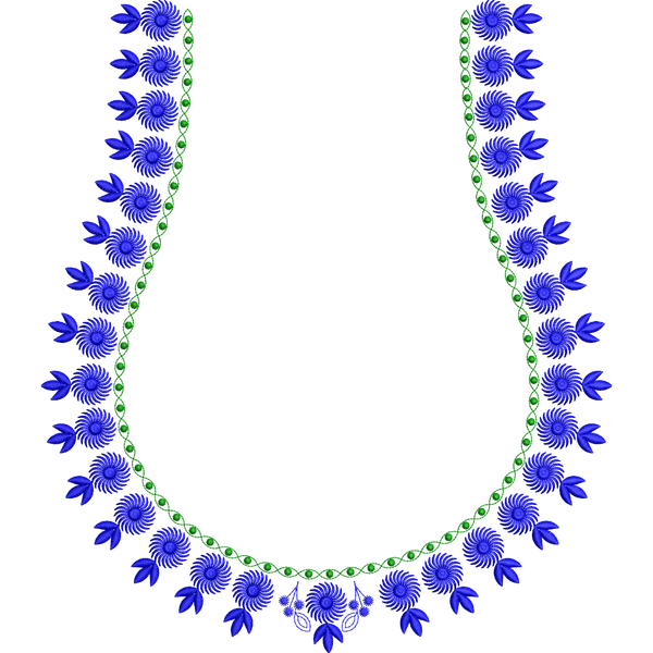 Blouse Design No :305768 - Full Sleeve, U Shape