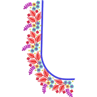 Blouse Design No :338817 - Full Sleeve, U Shape