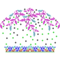 Blouse Design No :338817 - Full Sleeve, U Shape