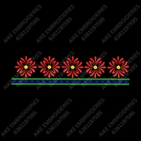 Blouse Design No : MSM-010 - Simple Border, U Shape