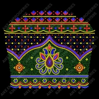 Blouse Design No MSM-047 - Full Sleeve, U Shape