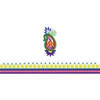 Blouse Design No :MSM - 563 - U Shape, Border With Butta