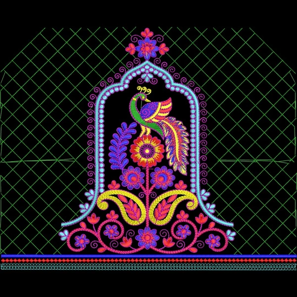 Blouse Design No MSM-054 - U Shape, Full Sleeve