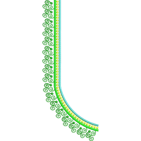 Blouse Design No : AE-009 - Full Sleeve, U Shape