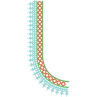Blouse Design No : MSM-087 - Full Sleeve, U Shape