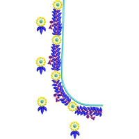 Blouse Design No :JC4663/3 - Simple Border, U Shape