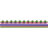 Blouse Design No MSM-051 - Simple Border, U Shape