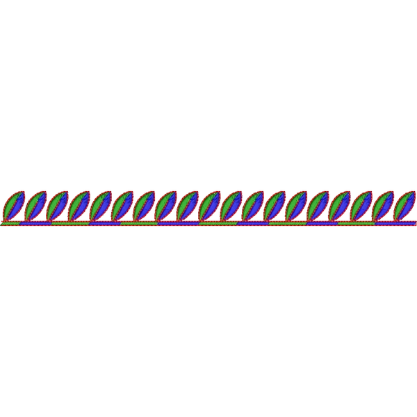 Blouse Design No : HSW-M-087 - Simple Border, U Shape