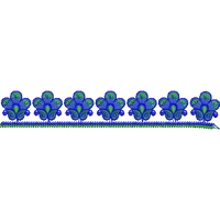 Blouse Design No : HSW-M-105 - Simple Border, U Shape