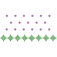 Blouse Design No : HSW-M-126-B - Simple Border, U Shape